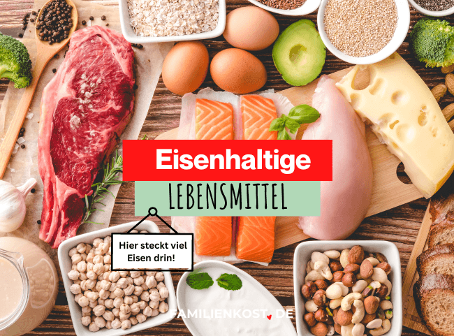 Eisenhaltige Lebensmittel für Kinder und Erwachsene Eisenhaltige Lebensmittel für Kinder und Erwachsene