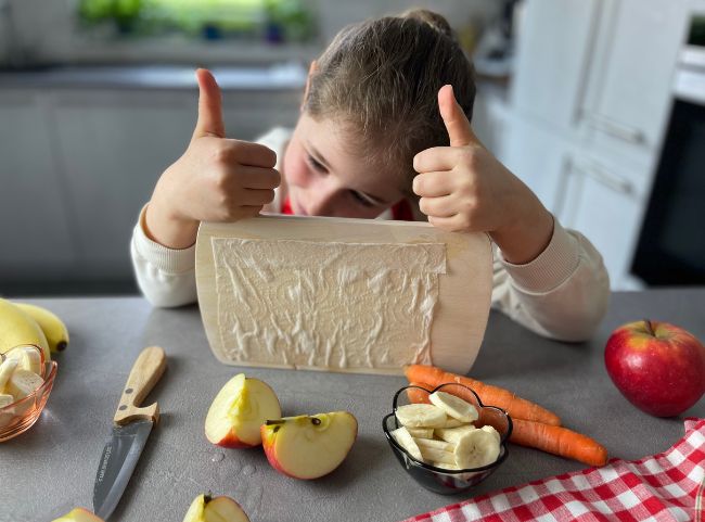 Kindermesser schneiden lernen Kindermesser schneiden lernen