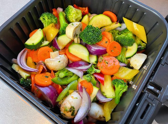 Airfryer Gem&uuml;se