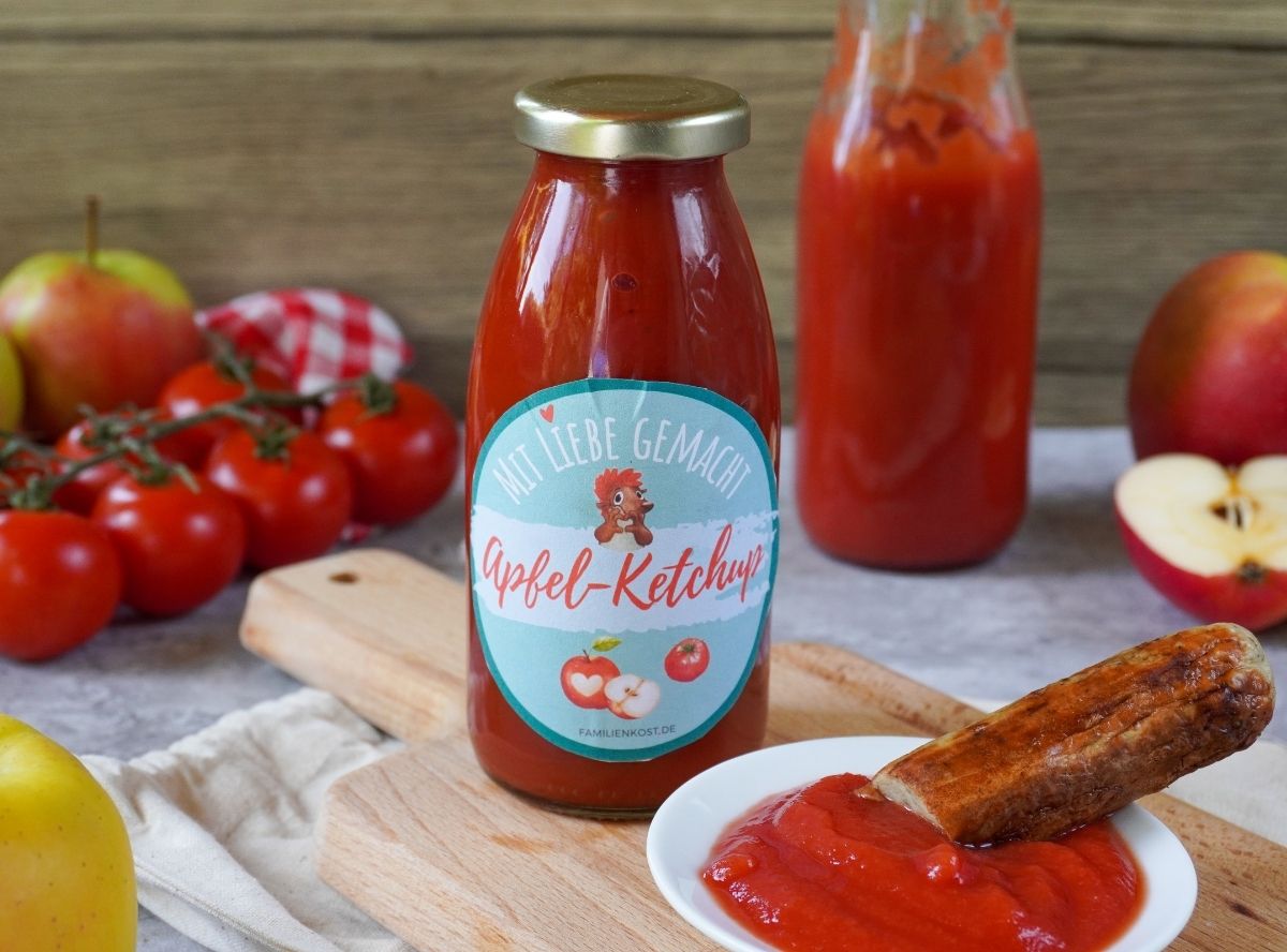 Apfel-Ketchup für Kinder