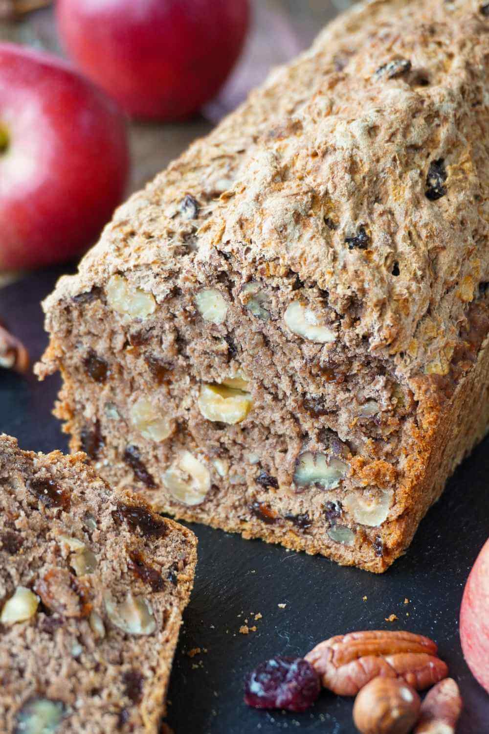 Apfelbrot mit Nüssen Apfelbrot mit Nüssen