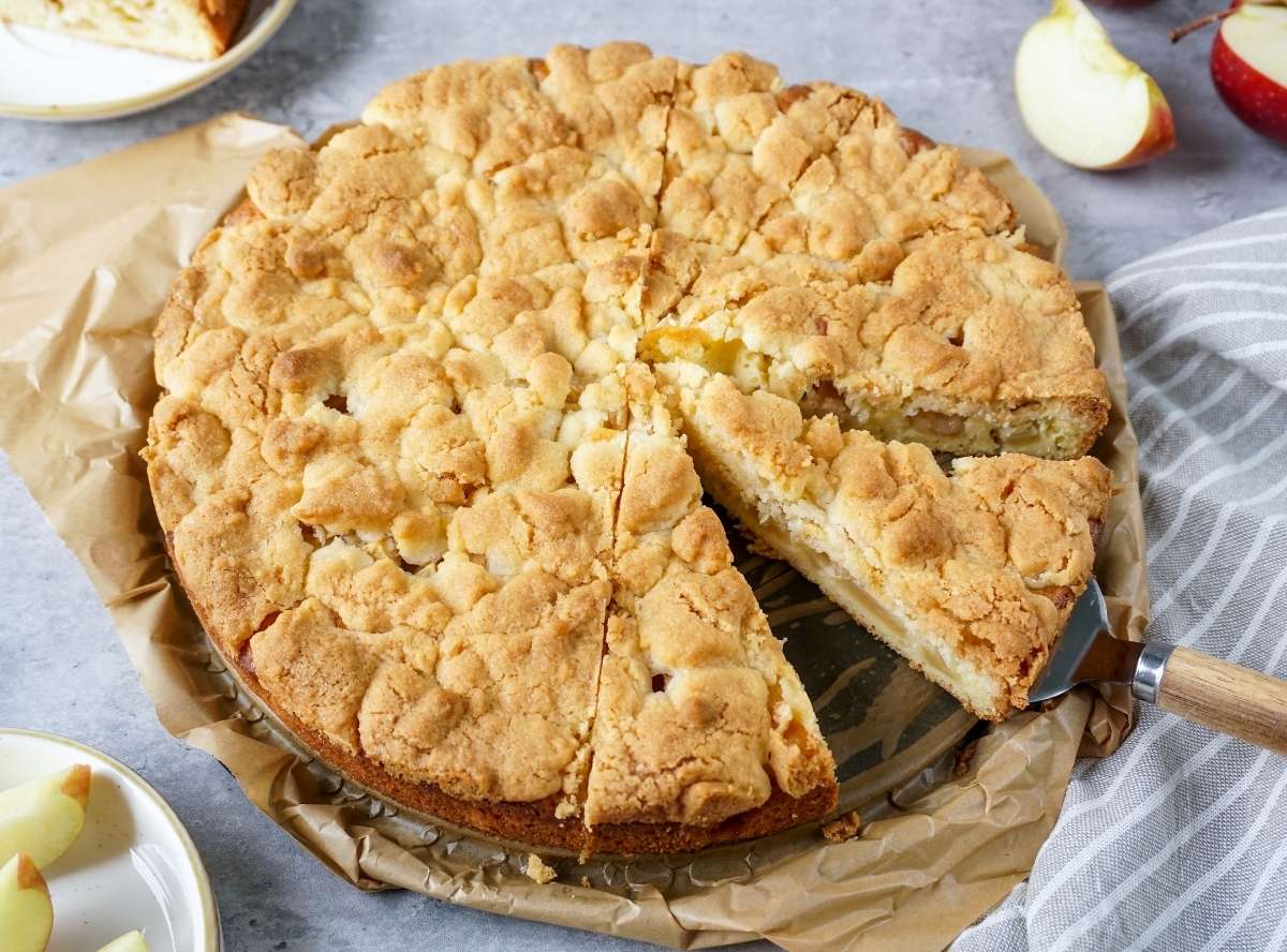 Apfelkuchen mit Streusel: Ein Rezept, das alle begeistert