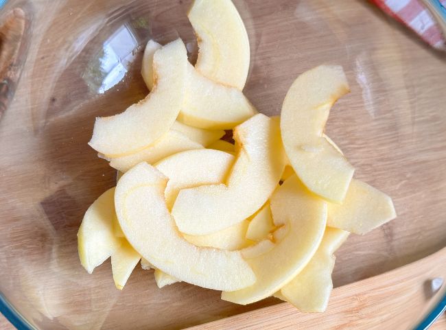 Apple Pie Äpfel schneiden Apple Pie Äpfel schneiden