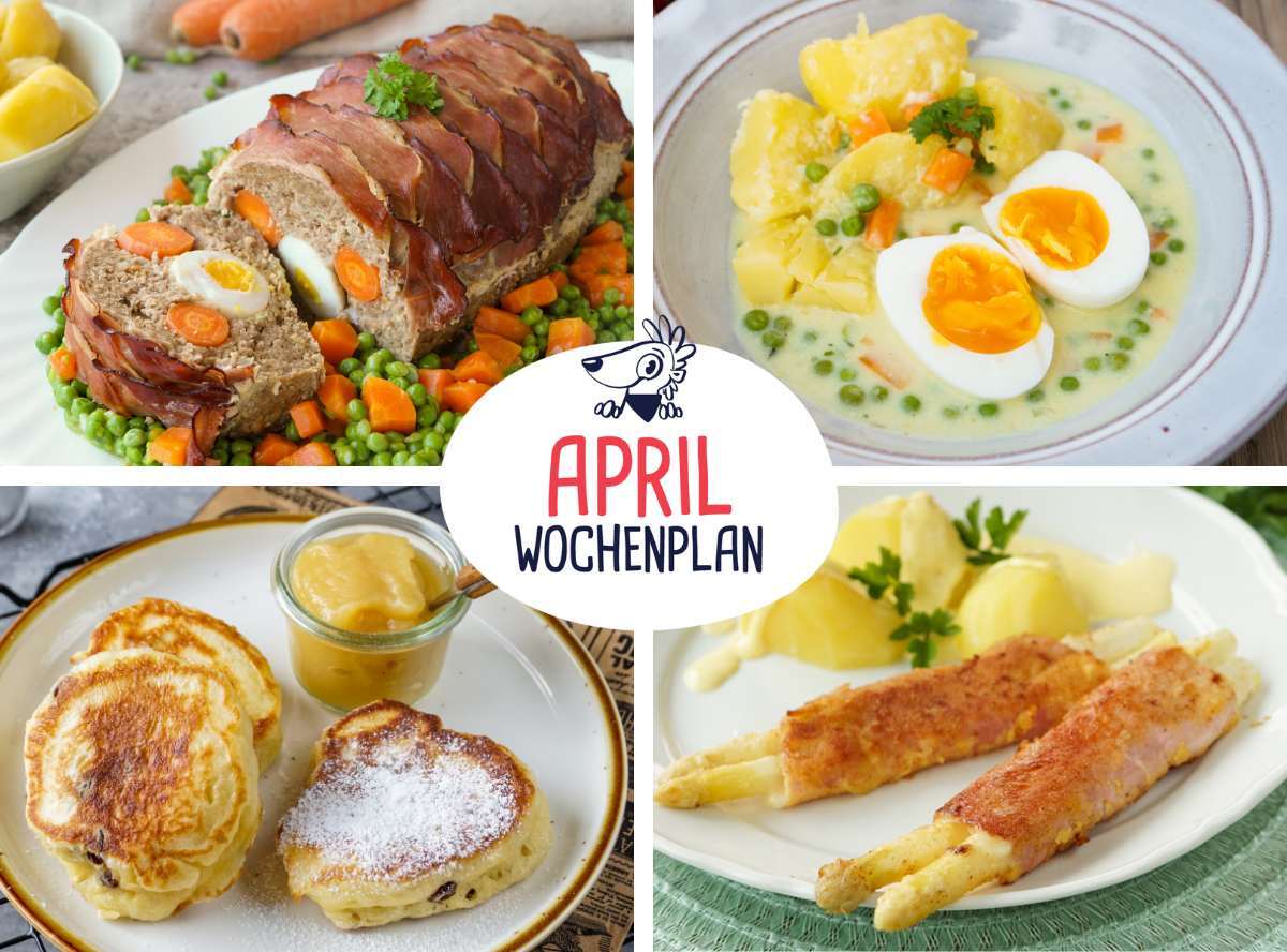 Wochenplan April Rezepte Wochenplan April Rezepte