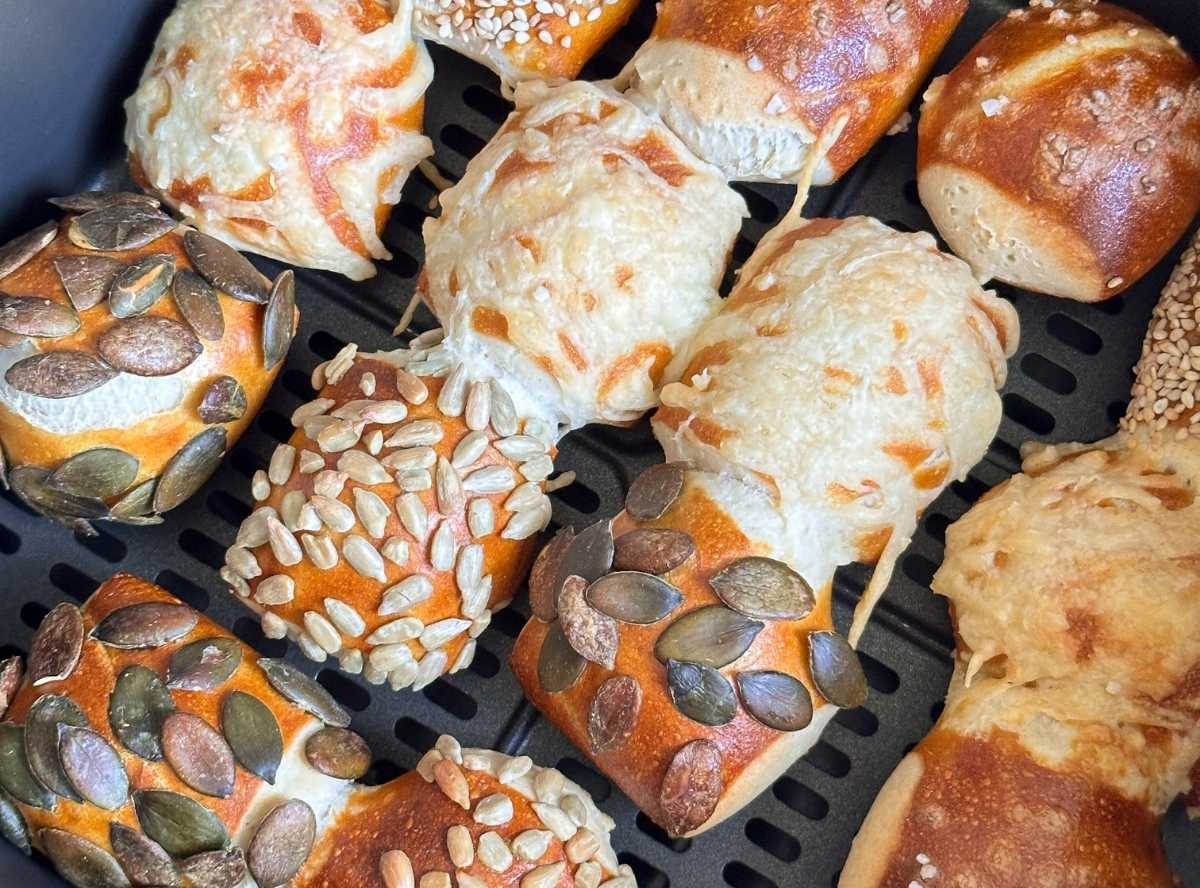 Backen in der Heißluftfritteuse