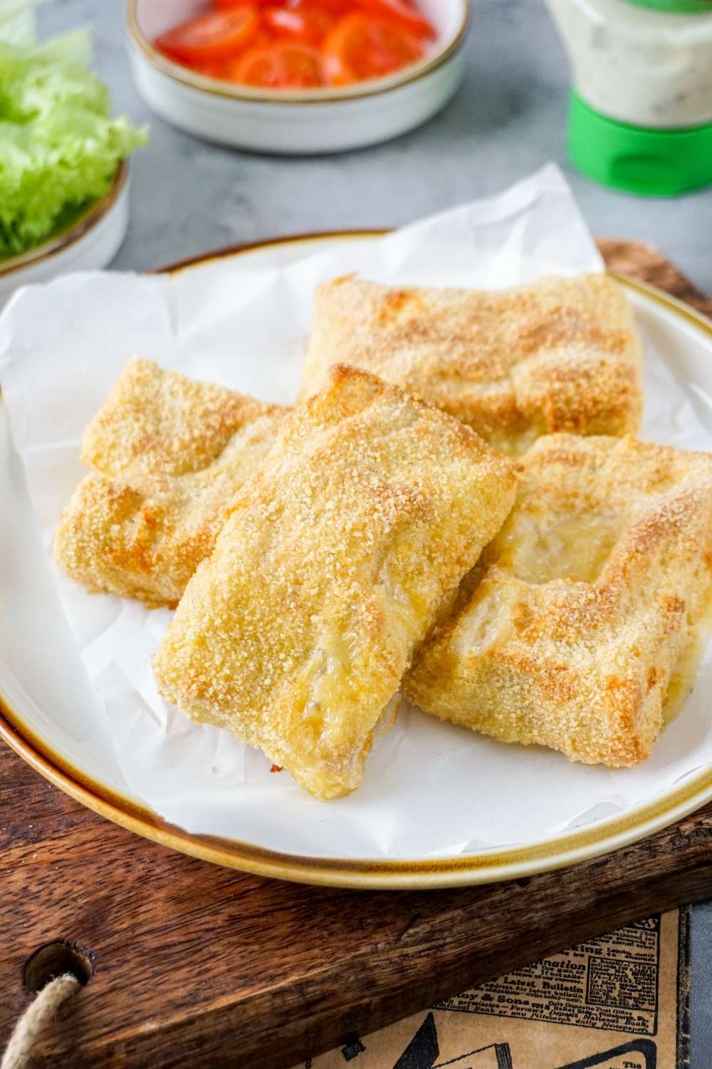 Backfisch aus der Heißluftfritteuse