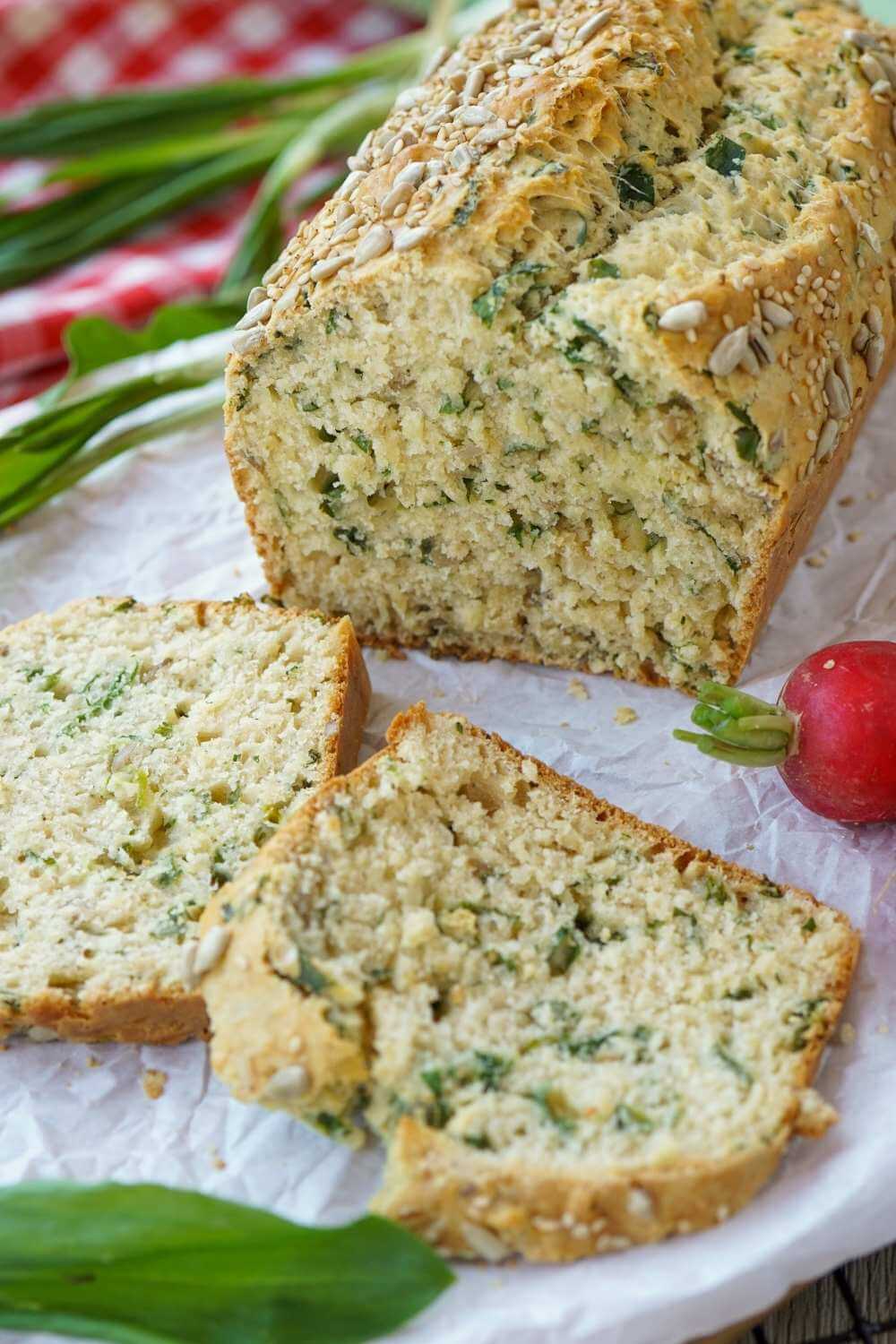 Bärlauchbrot für schnellen Frühlingsgenuss Bärlauchbrot für schnellen Frühlingsgenuss