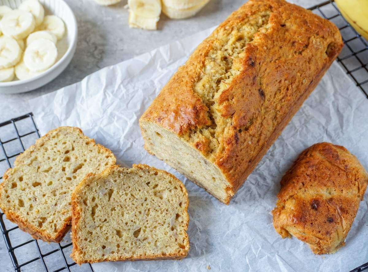 Dieses Bananenbrot ist so saftig, da bleibt kein Krümel übrig!