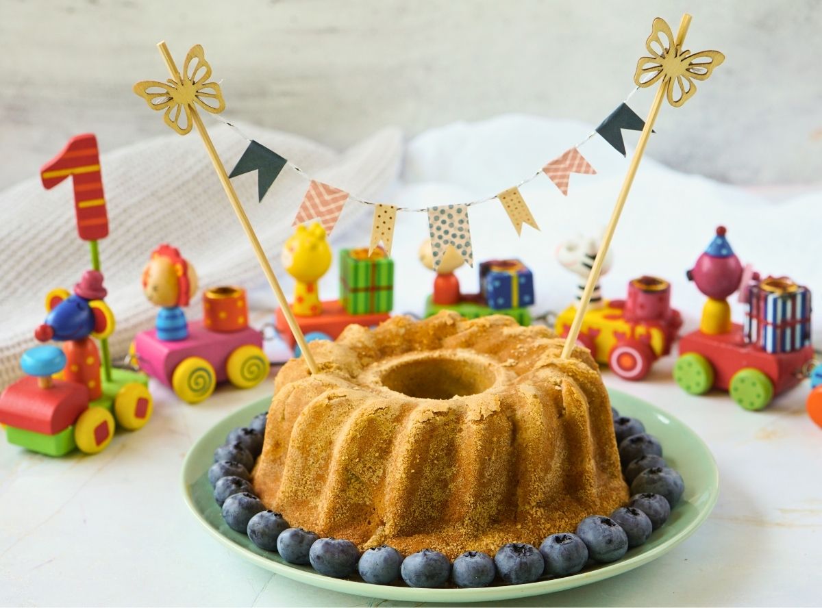 Kuchen zum ersten Geburtstag: Bananen-Rezept ohne Zucker