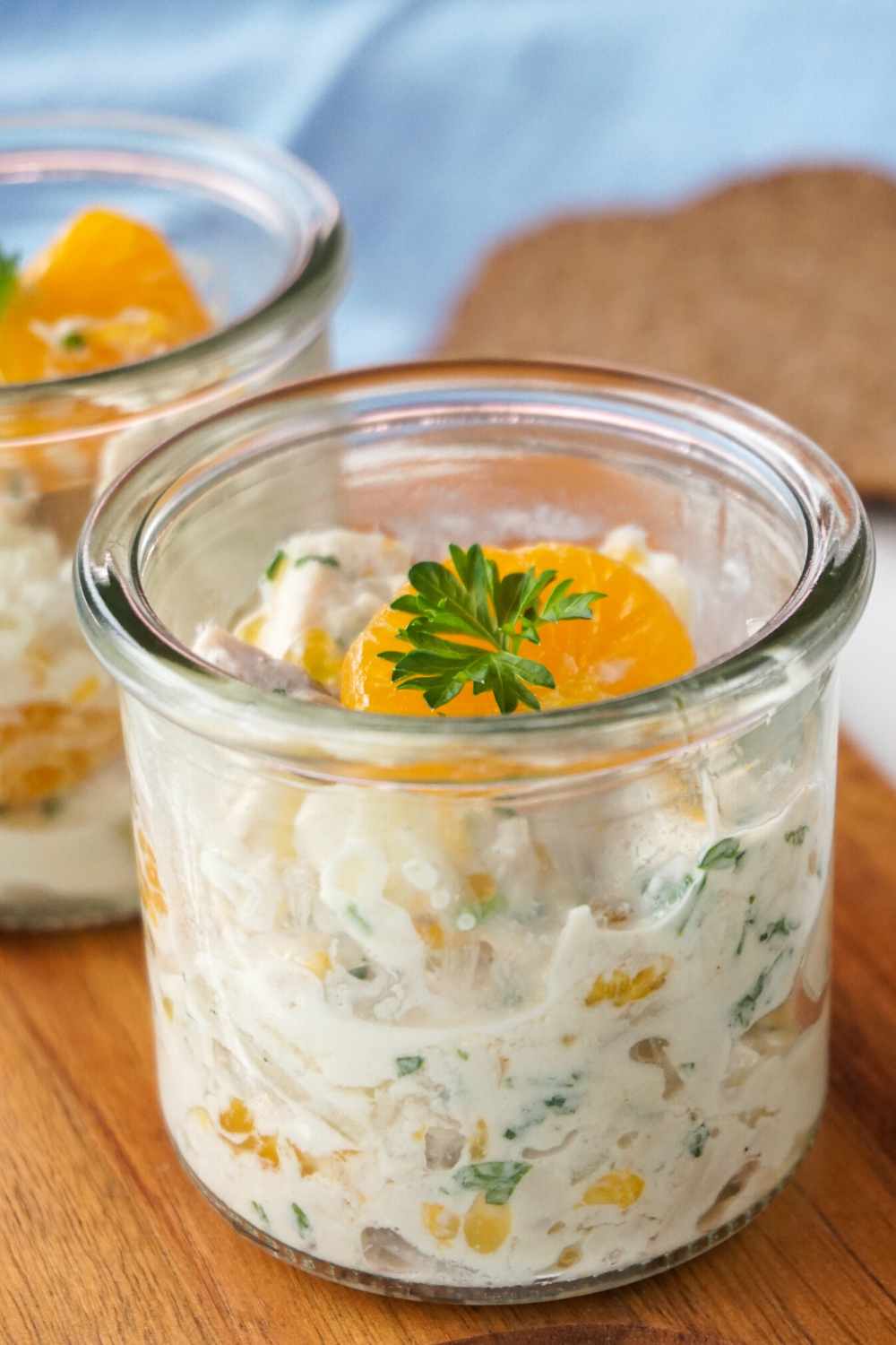 Geflügelsalat mit Mandarinen Geflügelsalat mit Mandarinen