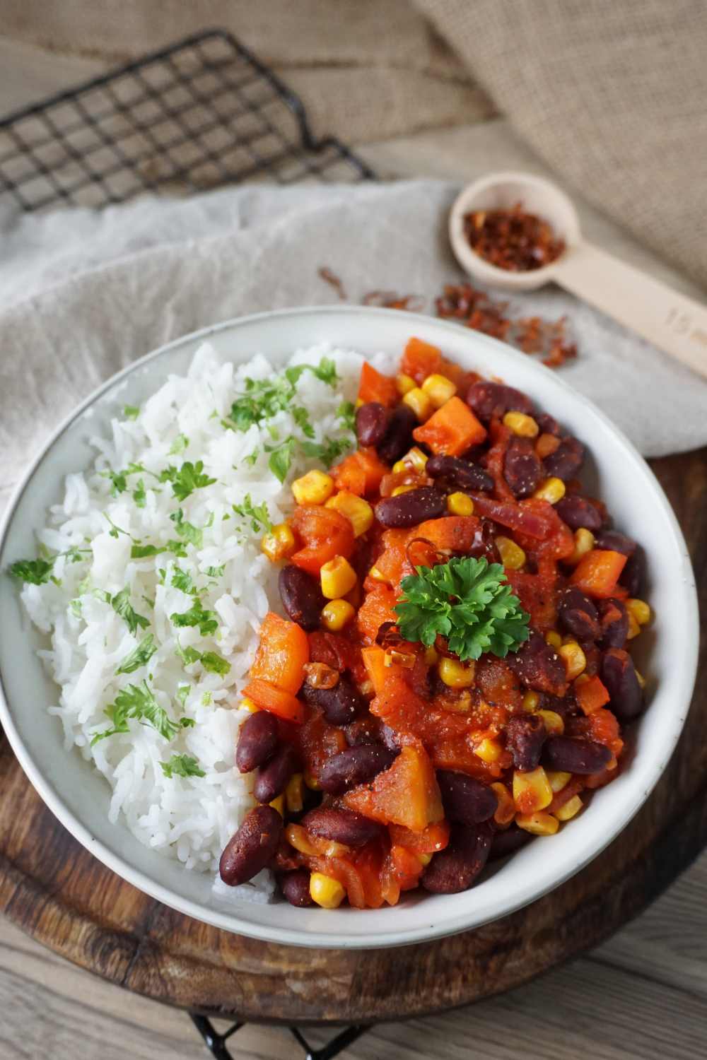 Chili sin Carne ohne Linsen – einfach vegan
