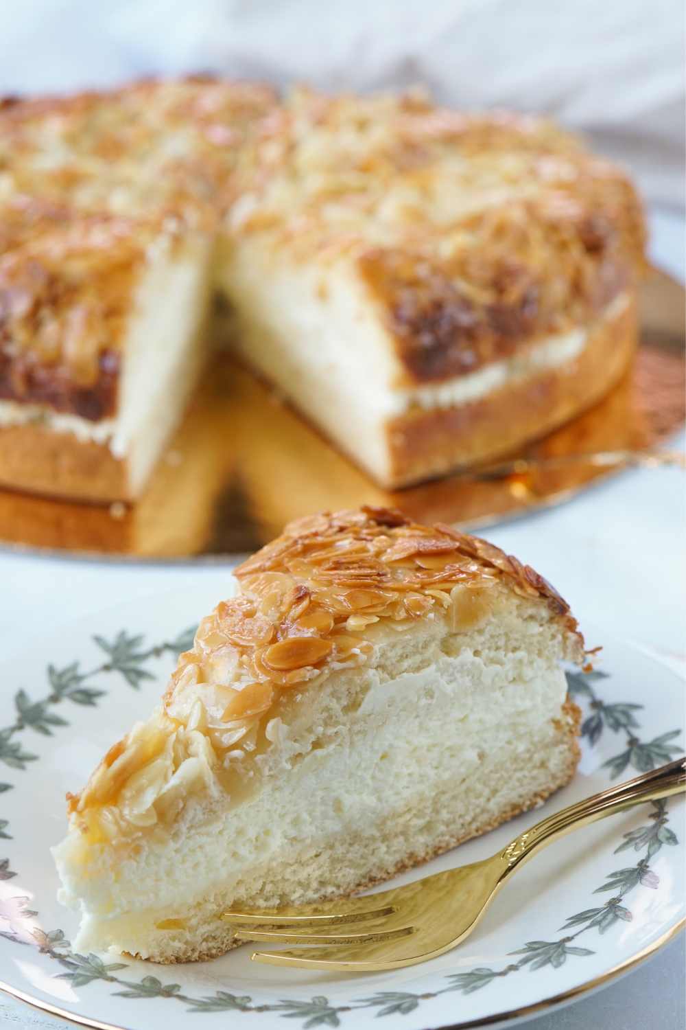 Bienenstich Kuchen - mein einfaches Springform Rezept