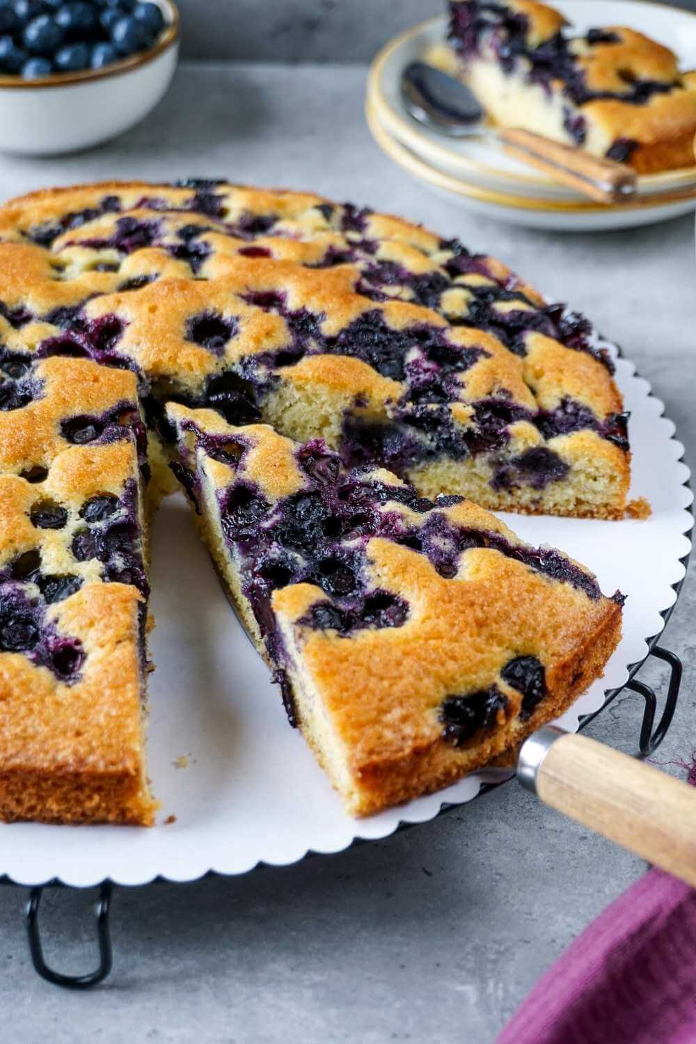 Blaubeerkuchen – rasend schnelles Rezept Blaubeerkuchen – rasend schnelles Rezept