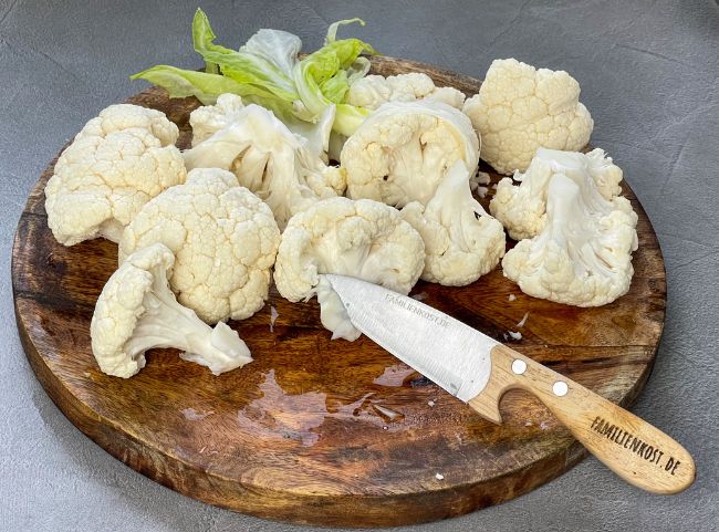 Blumenkohl kochen R&ouml;schen