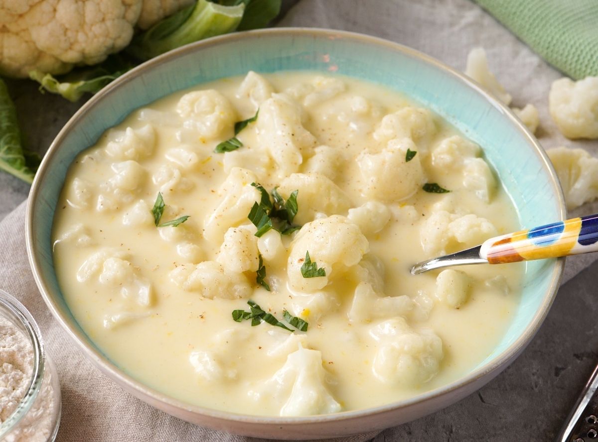 Blumenkohlsuppe nach Omas Rezept