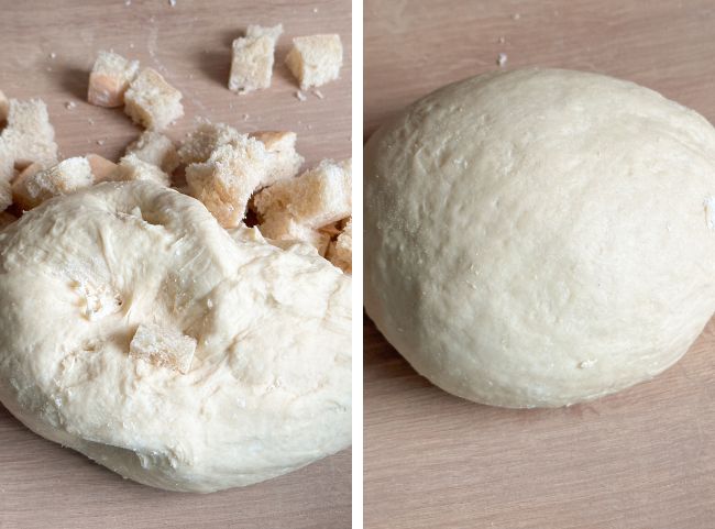 Böhmische Semmelknödel Böhmische Semmelknödel
