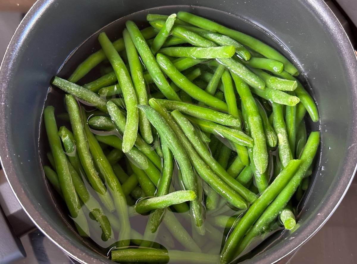 Bohnen kochen