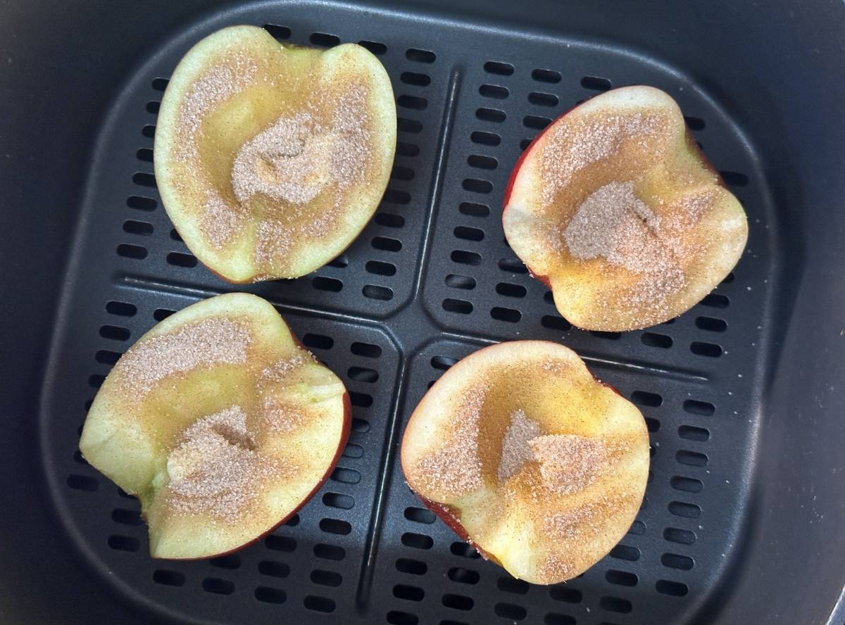 Bratapfel ohne F&uuml;llung Airfryer