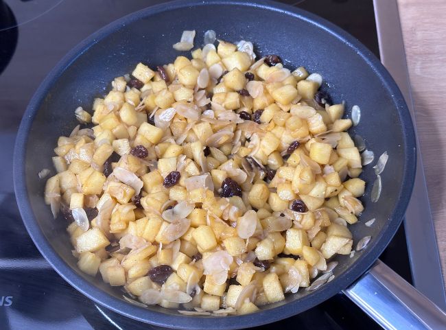 Bratapfel aus der Pfanne Bratapfel aus der Pfanne