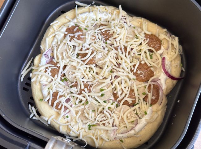 Brezel Pizza Weißwurst Brezel Pizza Weißwurst