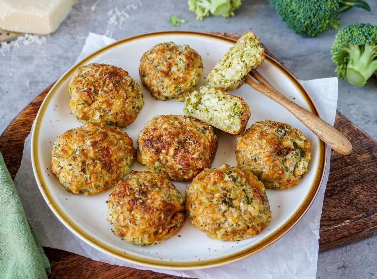 Brokkoli-Käse-Nuggets aus der Heißluftfritteuse