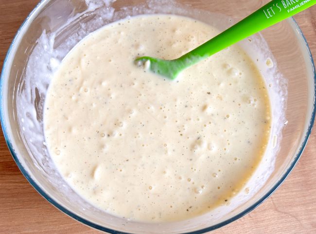 Brokkoli Quiche K&auml;sef&uuml;llung