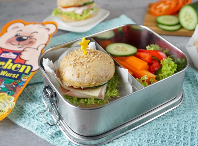 Brotdosen B&auml;rchen Burger