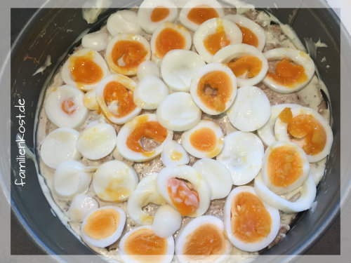 “Brottorte Brottorte hartgekochte Eier