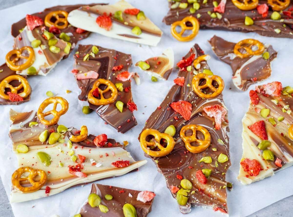 Bruchschokolade selber machen: Das einfachste Rezept!