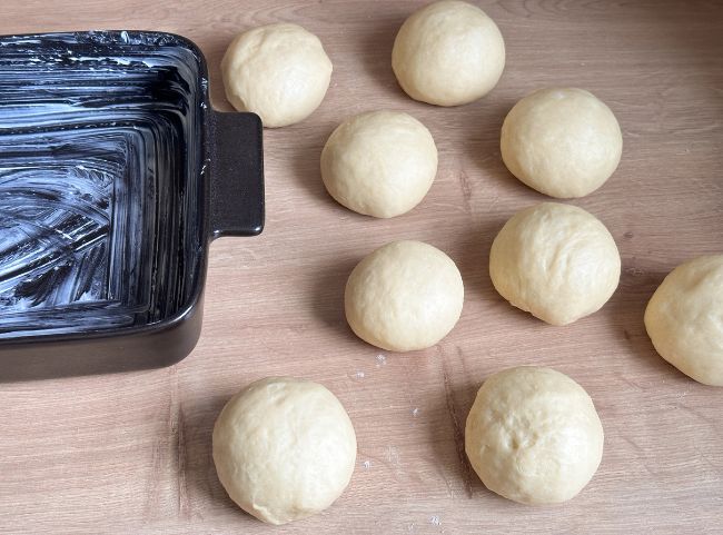 Buchteln mit frischer Hefe Buchteln mit frischer Hefe