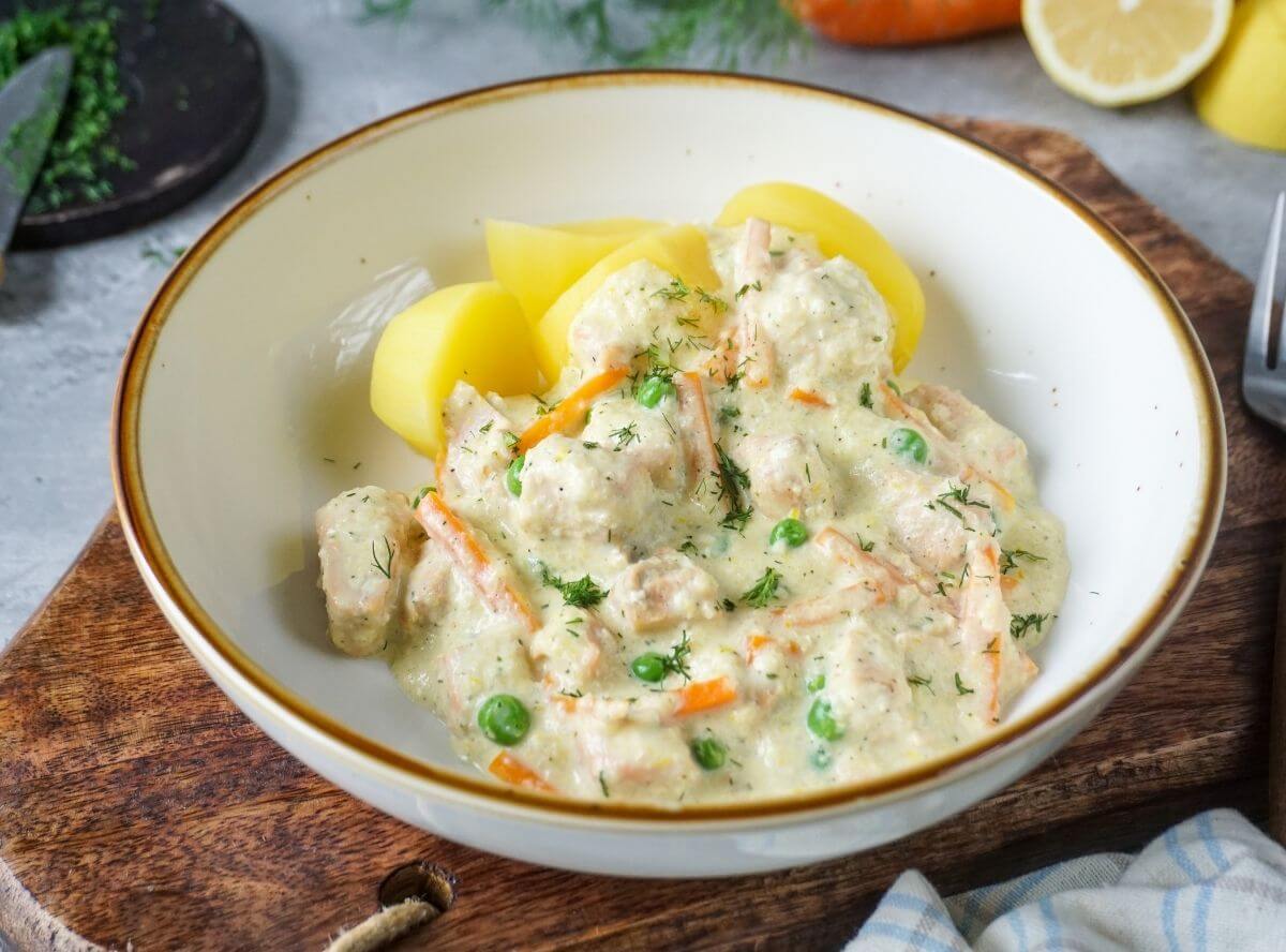 Bunte Fischpfanne
