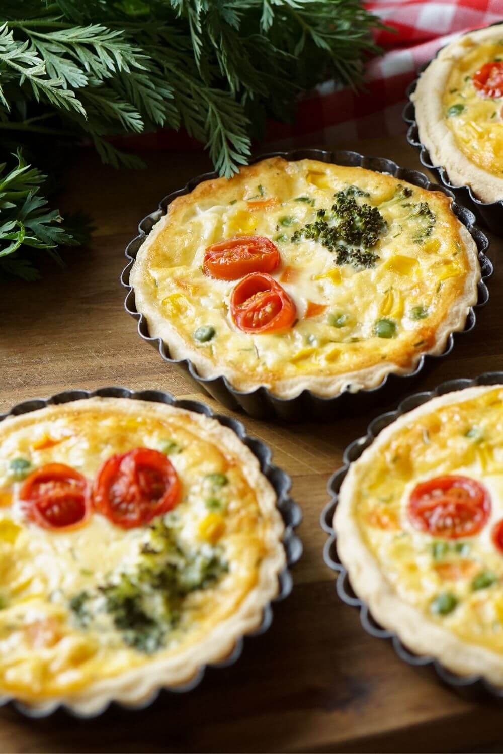 Mini-Gemüse-Quiche Mini-Gemüse-Quiche
