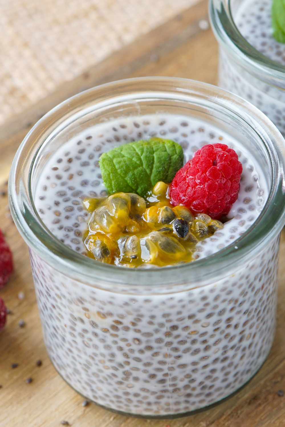 Chia Pudding mit Kokosmilch Chia Pudding mit Kokosmilch