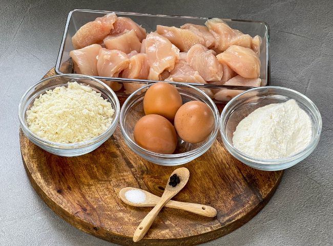 Chicken Nuggets Hei&szlig;luftfritteuse Rezept