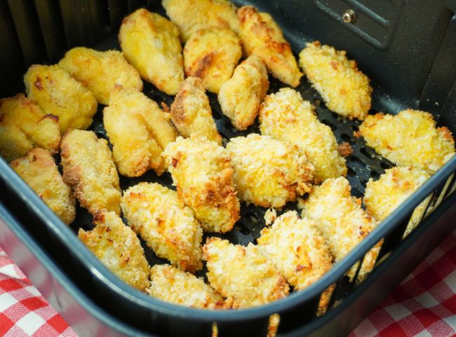 Chicken Nuggets in der Hei&szlig;luftfritteuse