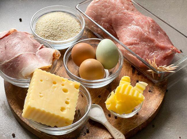 Cordon Bleu K&auml;se Zutaten