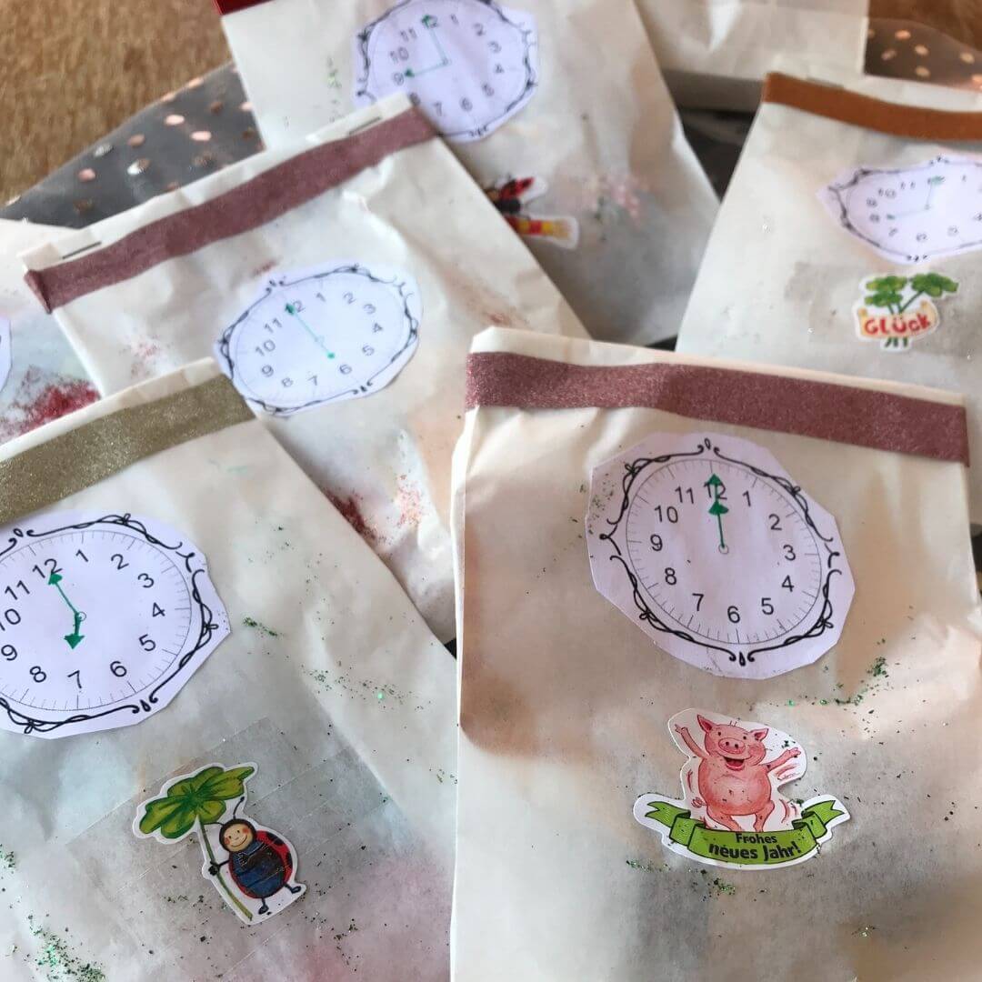 Countdown Bags f&uuml;r Kinder
