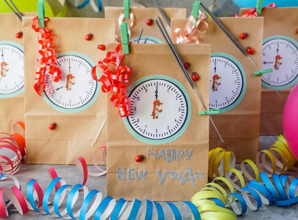 Countdown-Tüten 2025 für deine Silvester-Party