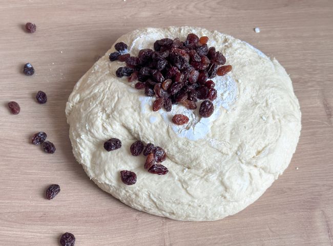 Dreik&ouml;nigskuchen Rosinen