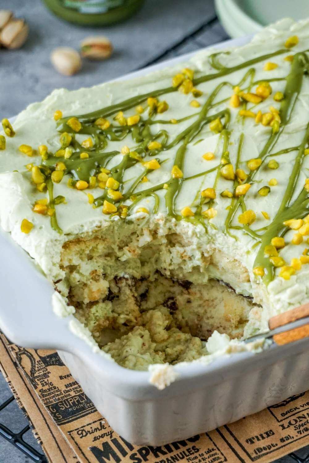 Pistazien Tiramisu – Dubai Schokolade Style