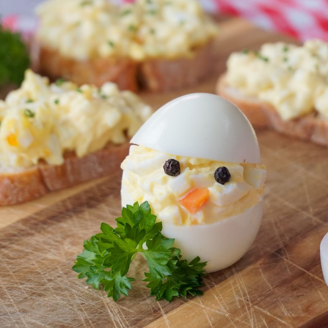 Eier zum Osterfr&uuml;hst&uuml;ck