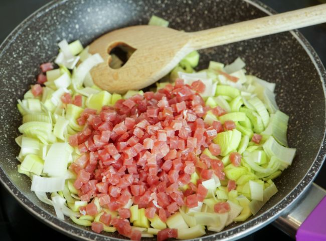 Erbsensuppe mit Speck Erbsensuppe mit Speck