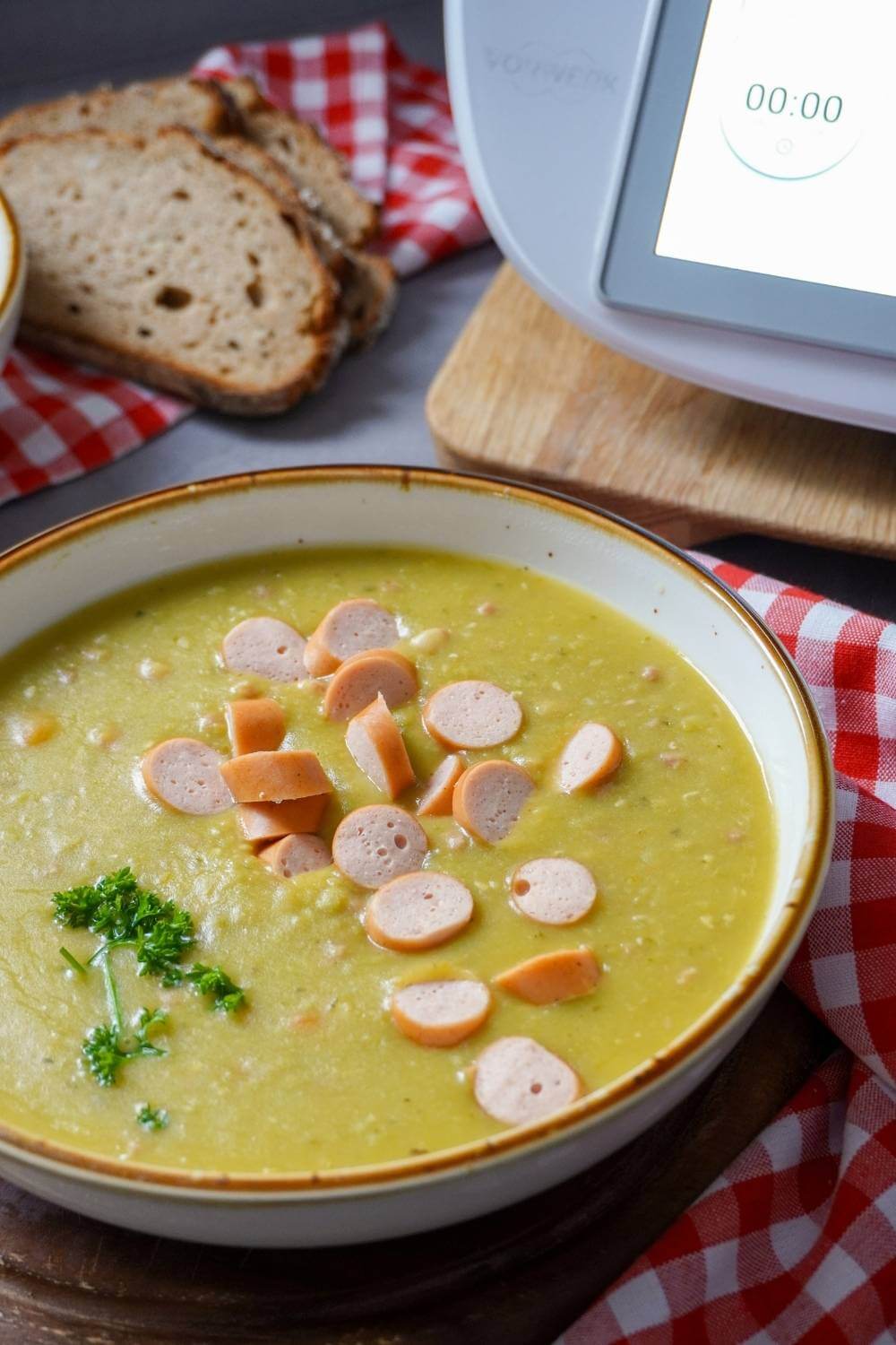 Erbsensuppe aus dem Thermomix Erbsensuppe aus dem Thermomix