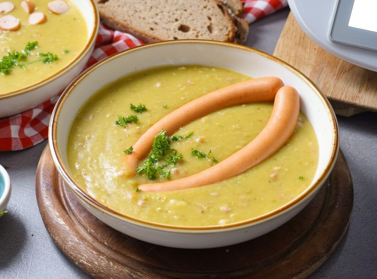 Erbsensuppe aus dem Thermomix