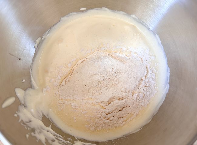 Erdbeer Biskuitrolle Teig Erdbeer Biskuitrolle Teig