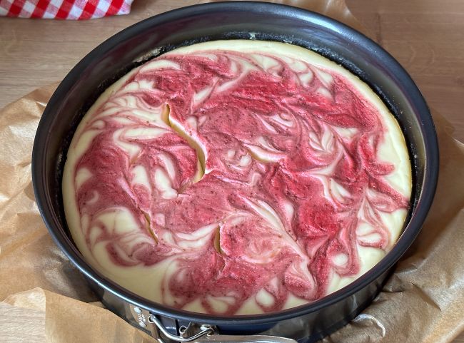 Erdbeer Cheesecake Swirl Erdbeer Cheesecake Swirl