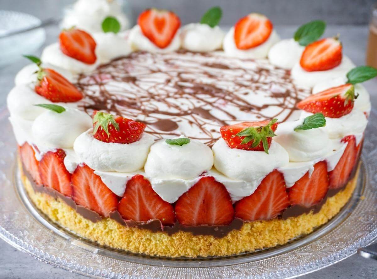 Erdbeer-Mascarpone-Torte – Rezept mit Wow-Effekt