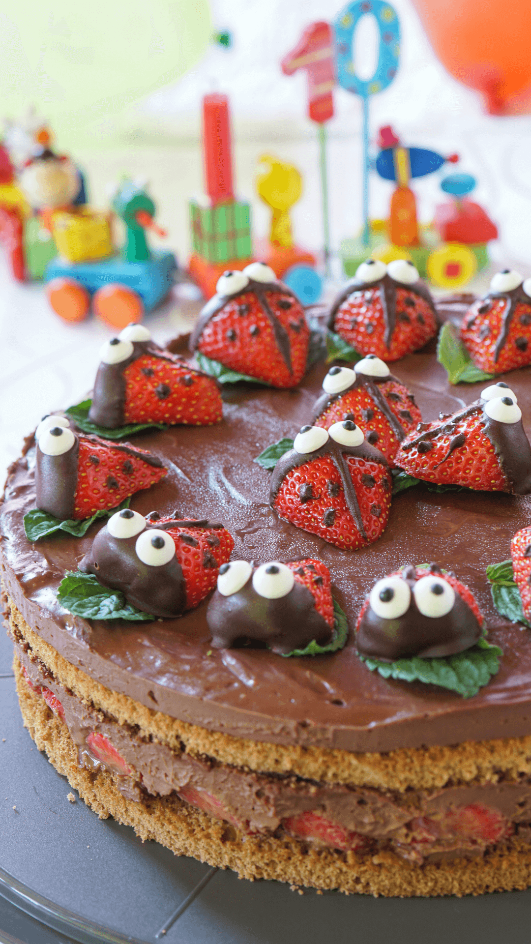 Erdbeer-Nougat-Torte Erdbeer-Nougat-Torte