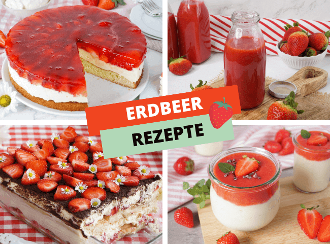 Erdbeer Rezepte | Lieblingsrezepte mit Erdbeeren Erdbeer Rezepte für Kinder
