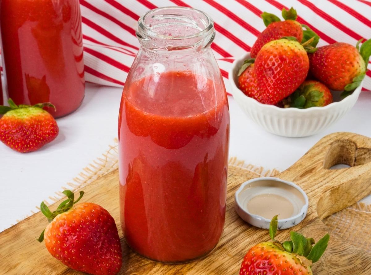 Erdbeeren verarbeiten